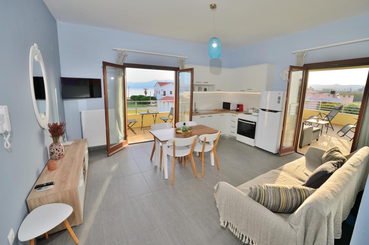 Ammos Apartment - Brand New, Stylish, By The Beach Кісамос Екстер'єр фото