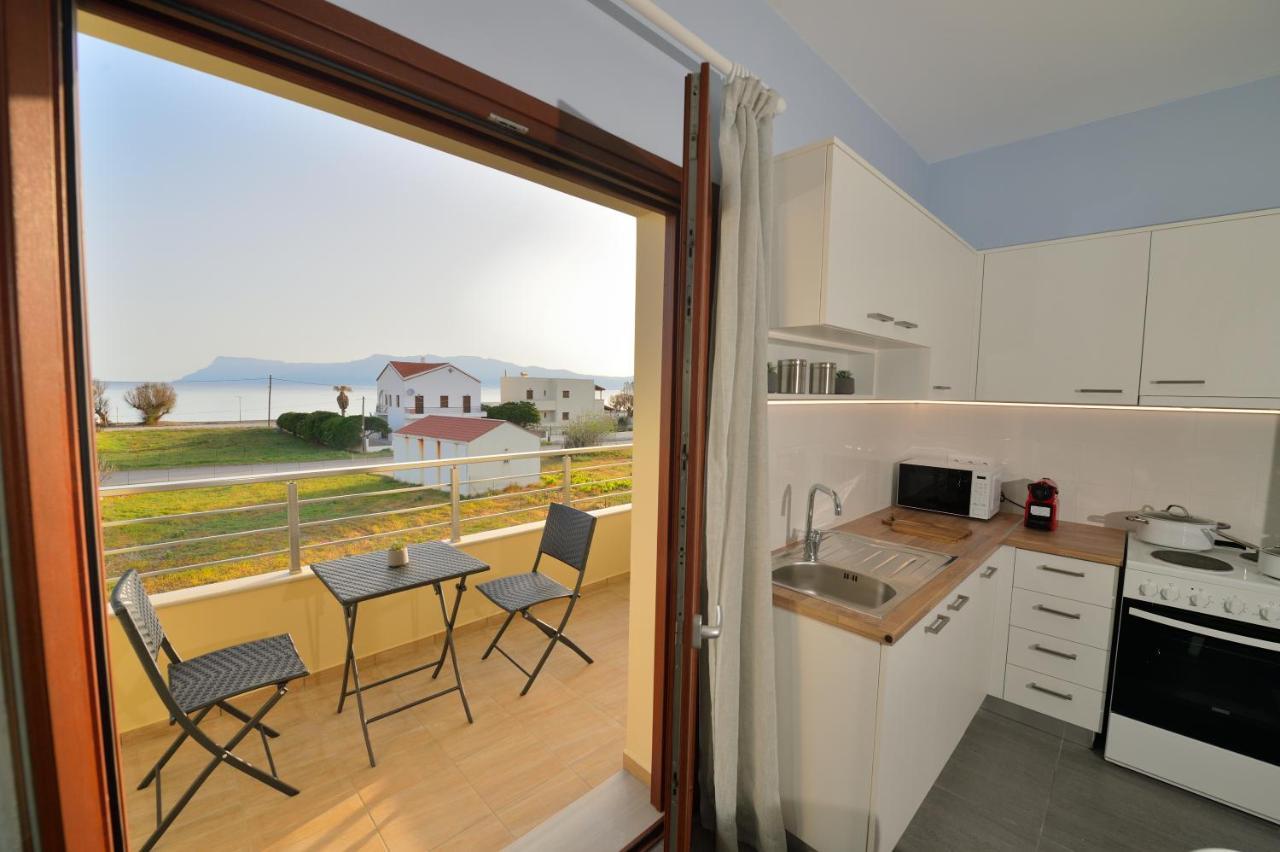 Ammos Apartment - Brand New, Stylish, By The Beach Кісамос Екстер'єр фото